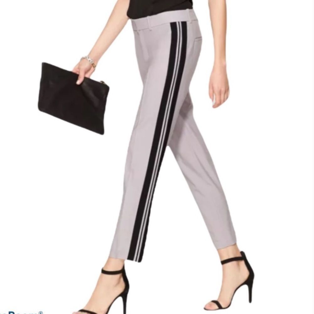Vince Stretch Wool Mid Rise Pants